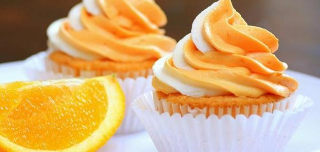 عمل الكب كيك بالبرتقال عمل الكب كيك بالبرتقال