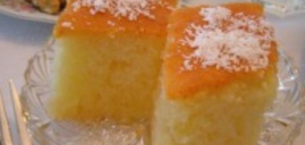 عمل بسبوسة بجوز الهند