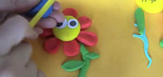 عمل صلصال منزلي عمل صلصال منزلي