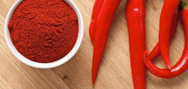 فوائد الشطة الحمراء