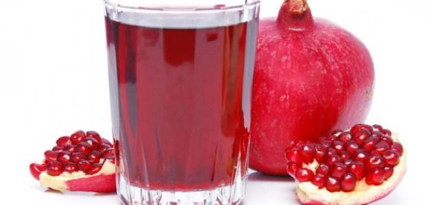 فوائد عصير الرمان للبشرة