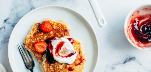 كيفية تحضير البان كيك كيفية تحضير البان كيك