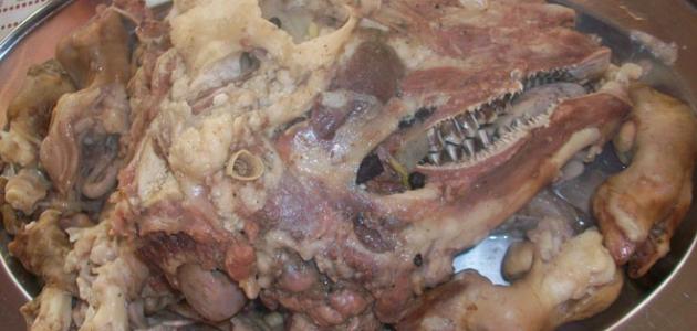 كيفية طبخ رأس الخروف كيفية طبخ رأس الخروف