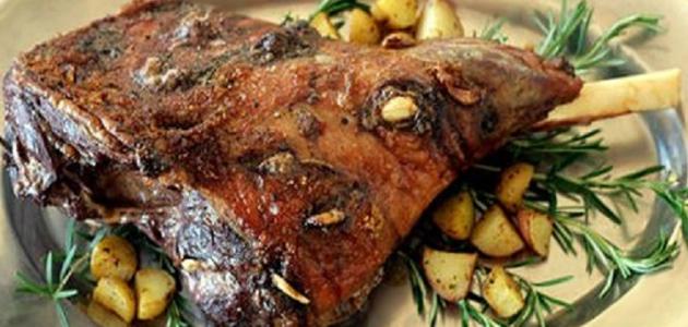 كيفية طبخ كتف الخروف