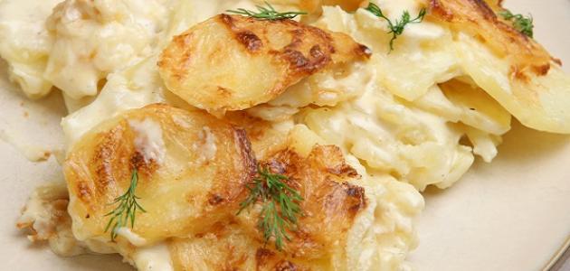 كيفية عمل صينية البطاطس