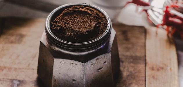 ماسك تقشير الوجه بالقهوة