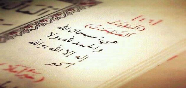 ما هي الباقيات الصالحات ما هي الباقيات الصالحات