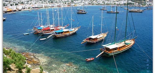 مدينة بودروم التركية مدينة بودروم التركية