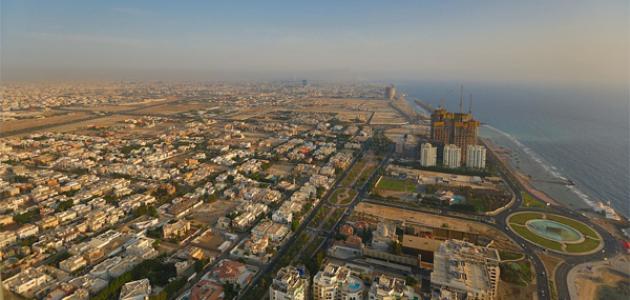 مساحة مدينة جدة