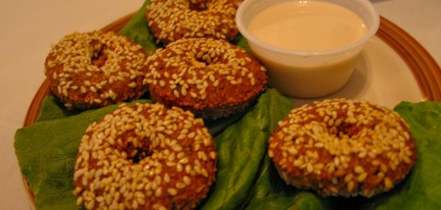 مكونات الفلافل الشامية مكونات الفلافل الشامية