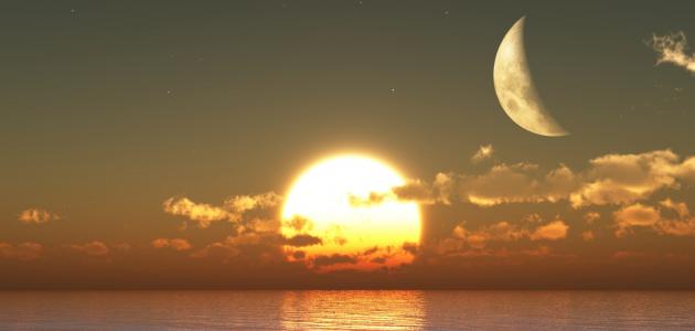 من أين يأتي ضوء القمر من أين يأتي ضوء القمر