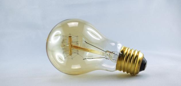 أجزاء المصباح أجزاء المصباح