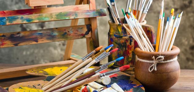 أدوات الرسم الزيتي