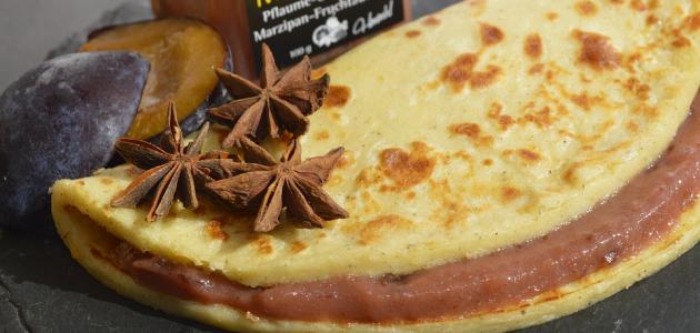 أسهل طريقة كريب بدون بيض