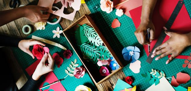 أشغال يدوية سهلة جداً أشغال يدوية سهلة جداً