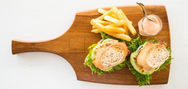 أطباق بالتوست