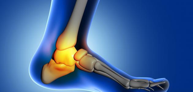 أعراض آلام كعب القدم