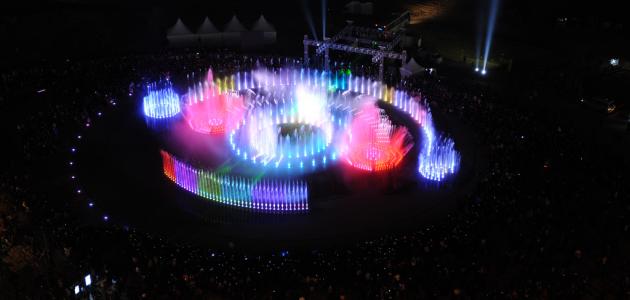 أكبر نافورة في العالم