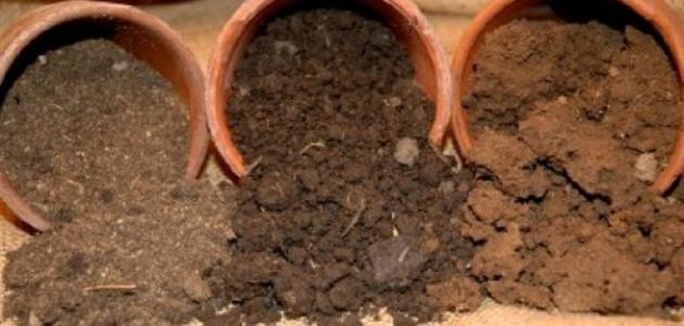 أنواع التربة وخصائصها أنواع التربة وخصائصها