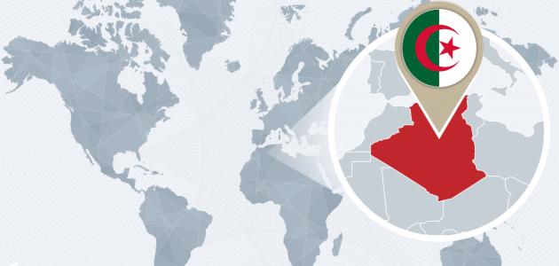 أين تقع الجزائر