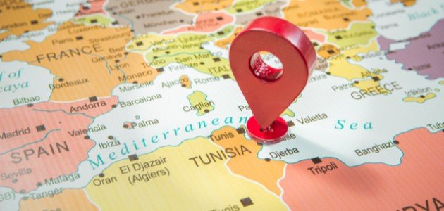 أين تقع تونس أين تقع تونس