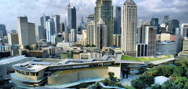 أين تقع مدينة مانيلا