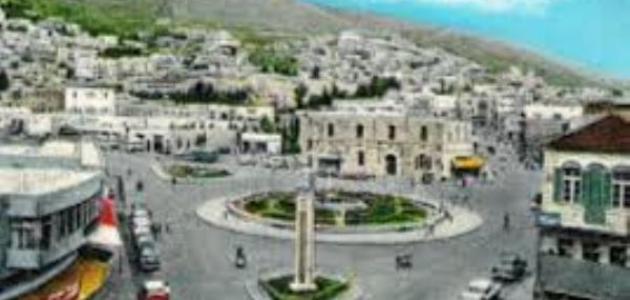 أين تقع مدينة نابلس أين تقع مدينة نابلس