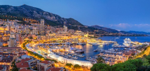 أين تقع موناكو