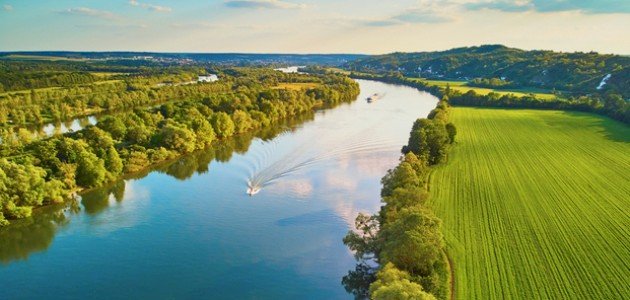 أين يصب نهر السين