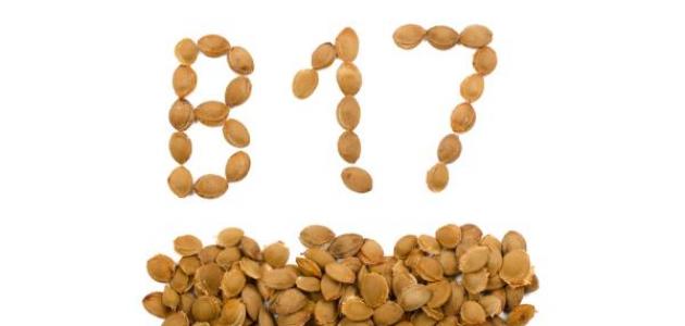 أين يوجد فيتامين ب 17 أين يوجد فيتامين ب 17