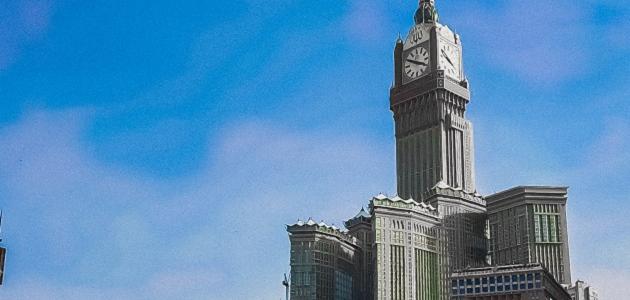 ارتفاع برج الساعة