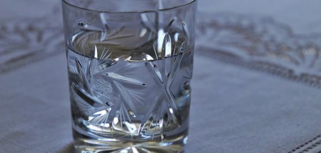 الماء لإزالة الكرش