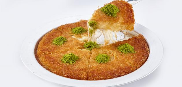 تحضير كنافة كذابة