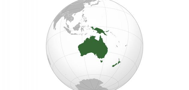 تضاريس قارة أوقيانوسيا تضاريس قارة أوقيانوسيا