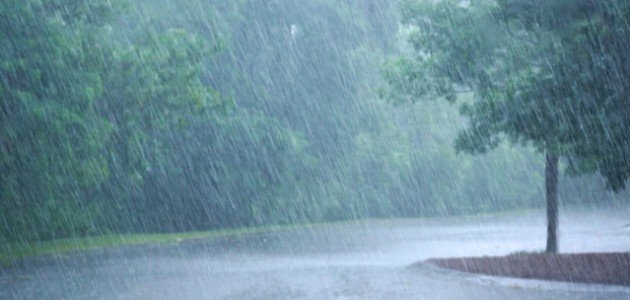 تعبير عن المطر