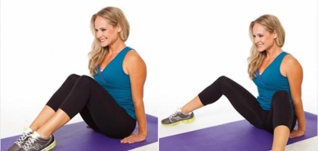 تمارين تخسيس البطن والأرداف تمارين تخسيس البطن والأرداف