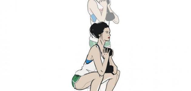 تمارين سكوات للمبتدئين تمارين سكوات للمبتدئين