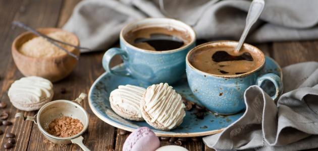 حلى قهوة فخم وغريب