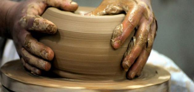 خطوات صناعة الفخار خطوات صناعة الفخار