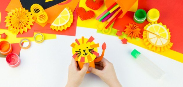 خطوات عمل المجسمات من الكرتون للأطفال خطوات عمل المجسمات من الكرتون للأطفال