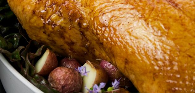 دجاج و خضار بالكيس الحراري بالفرن دجاج و خضار بالكيس الحراري بالفرن