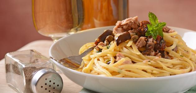 سلطة النودلز بالتونة - فيديو