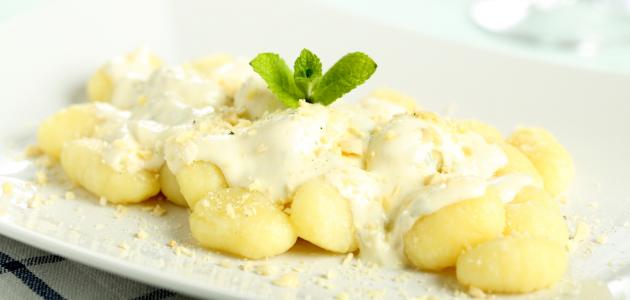 صينية بطاطس بالكريمة صينية بطاطس بالكريمة