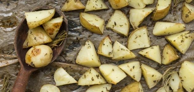 طرق شوي البطاطا