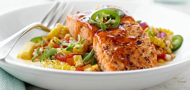 طرق عمل السمك البلطي فى الفرن