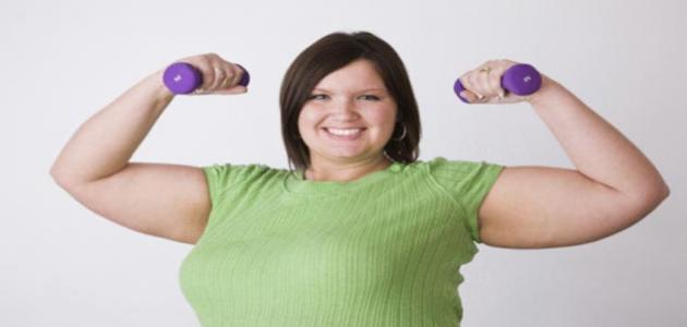 طرق للتخلص من سمنة الذراعين