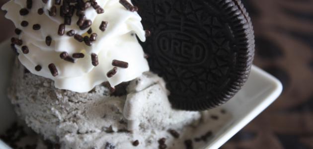 طريقة آيس كريم أوريو طريقة آيس كريم أوريو