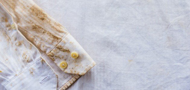 طريقة إزالة الصدأ من الملابس البيضاء