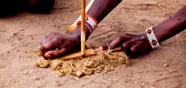 طريقة إشعال النار طريقة إشعال النار