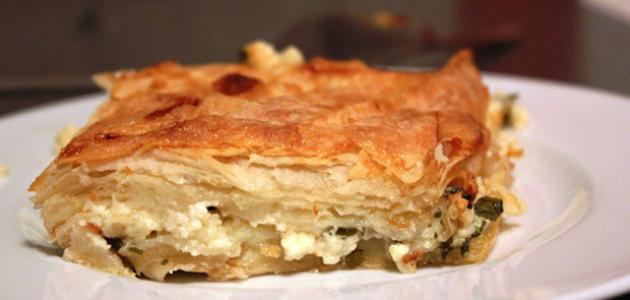 طريقة الجلاش بالجبنة